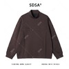 SDSA男士秋冬新款痞帅男装韩版传说刺绣褶皱立领卫衣时尚宽松百搭 商品缩略图0