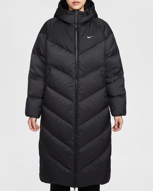 Nike 耐克Sportswear Windpuffer Storm-FIT 女子防风拒水宽松连帽羽绒外套HV5237-010 商品图3
