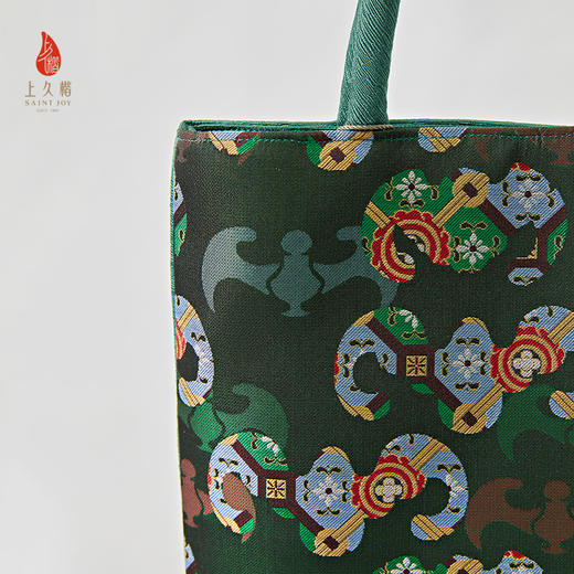 【上久楷 X 恭王府】宋锦腋下包彩画蝙蝠XB3B105204001 商品图10