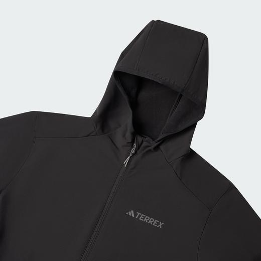 Adidas阿迪达斯MULTI SOFTSHELL JACKET男子 户外透湿保暖运动连帽夹克外套JV6233 商品图2