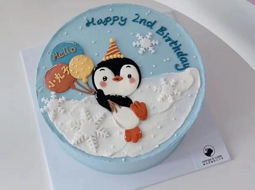 多款式~企鹅手绘卡通蛋糕-低糖处理无添加 商品图5