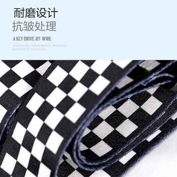 莫森（MOSEN）MBD01皮头加厚棉制耐用民谣吉他背带电吉他贝司木吉他背带 商品图4