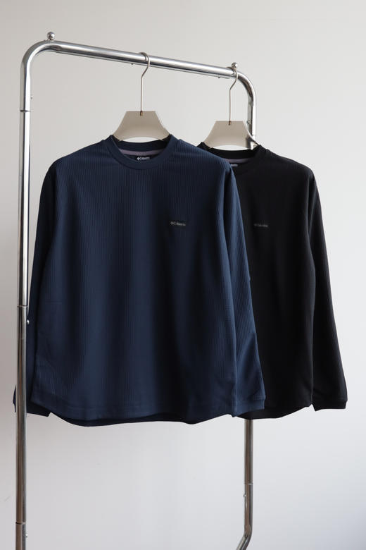 哥L比亚 黑标限定华夫格长袖T恤 CX236 商品图2