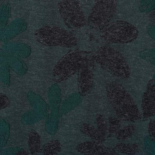 T4961SDSA秋冬新款痞帅男装潮牌撞色植物花卉半高领长袖T恤时尚百搭 商品图3