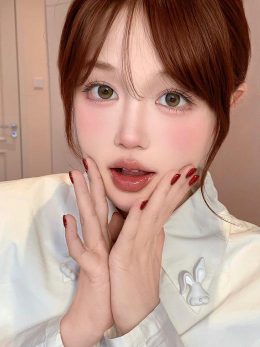 Gugucon旗下 |  橘子噗噗&荔枝晕晕&芒果露露&椰树懒懒｜14.2mm白狮参考着色中等直径｜ 日抛  一盒十片装 商品图6