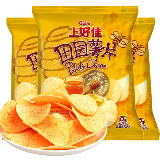 B074 上好佳田园薯片 丝滑蜂蜜黄油70g 商品图0