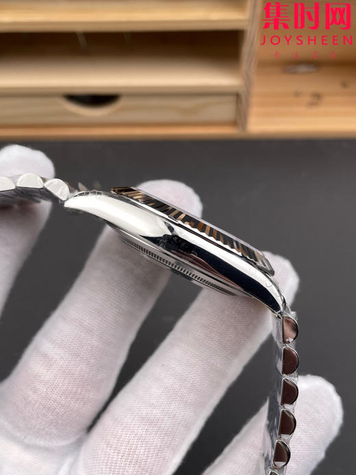 劳力士 VS日志41系列 VS日志V2版 蓝罗马 男士腕表 丹东3235机 五珠带 表径41mm 商品图5