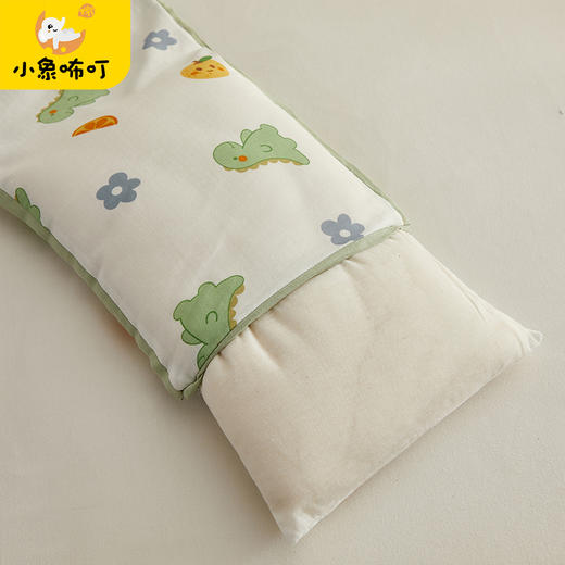 【品牌直发】小象咘叮 A类母婴双层纱儿童棉花枕30x50cm yb1112001 商品图5