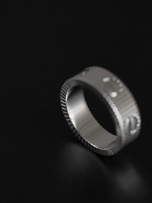 YS02-卡地亚 格栅设计 戒指男女同款情侣款（XK） 商品图8