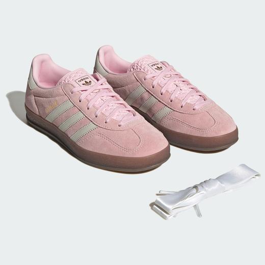 Adidas阿迪达斯女子GAZELLE INDOOR SHOES 经典运动板鞋德训鞋「T头鞋」JI2716 商品图6