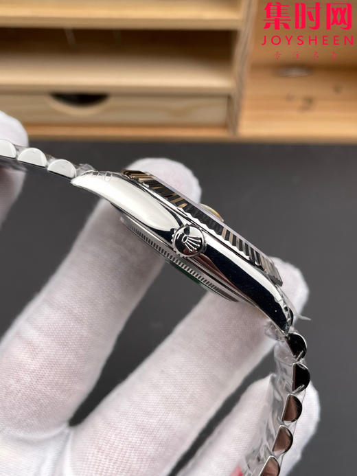 劳力士 VS日志41系列 VS日志V2版 蓝罗马 男士腕表 丹东3235机 五珠带 表径41mm 商品图3