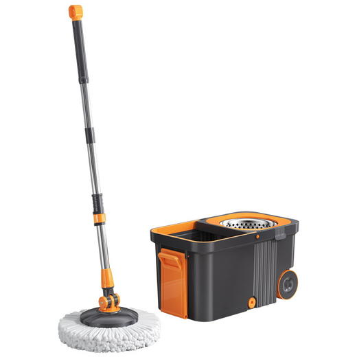 【家庭清洁师推荐❗️家用懒人旋转拖把】懒人福音「免手洗一拖净墩布桶」清洗轻松不费力，360度清洁无死角，大扫除拖地神器自动甩干拖布L 商品图4