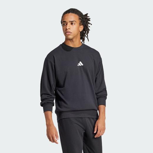 Adidas阿迪达斯ESSENTIALS FEELCOZY SWEATSHIRT 男子长袖圆领卫衣套头衫JE3837 商品图4