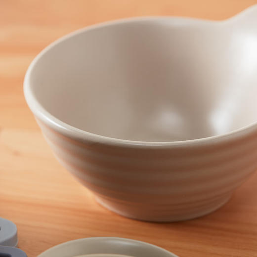 日式餐具陶瓷汤碗/附底汤勺/吐骨罐 KY074 商品图4