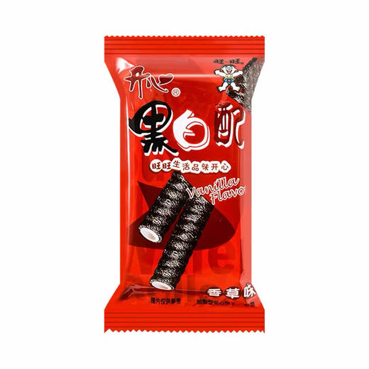 旺旺开心黑白配5包170g 香菜味 商品图0