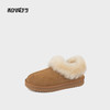 和诚行2025冬季新款厚底防滑加绒保暖包头女式雪地靴0470208 商品缩略图1