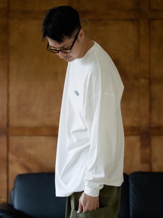 GYOZA PASTA/GP25AW-C052/简约长袖小领口卫衣打底T恤 商品图2