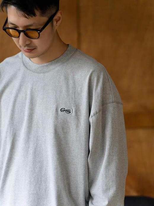 GYOZA PASTA/GP25AW-C052/简约长袖小领口卫衣打底T恤 商品图3