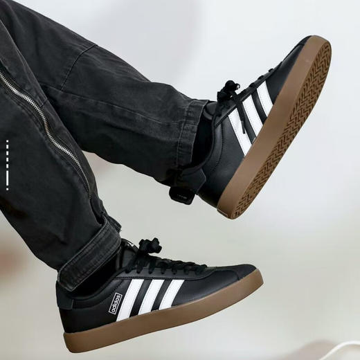 阿迪达斯adidas男女同款VL COURT 3.0舒适轻盈防滑耐磨运动休闲板鞋ID8796 商品图4