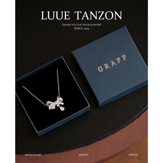 YS11-格拉夫 蝴蝶结项链（XK） 商品图0