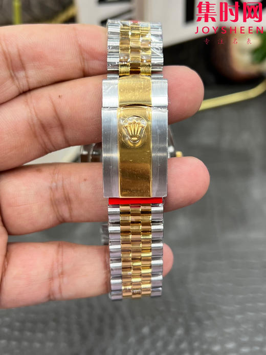 劳力士 VS日志36系列 间金款36mm 男士腕表 3235机 五珠带 表径36mm 小手腕福音 商品图8