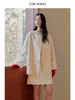 ForPoem 25/FW 原创设计100羊毛立体花温柔氛围感中长款大衣外套 商品缩略图0
