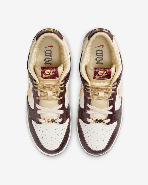 Nike 耐克Dunk Low LX 耐克灵蛇迎新系列 郑钦文同款女子运动鞋HV5991-171 商品图3