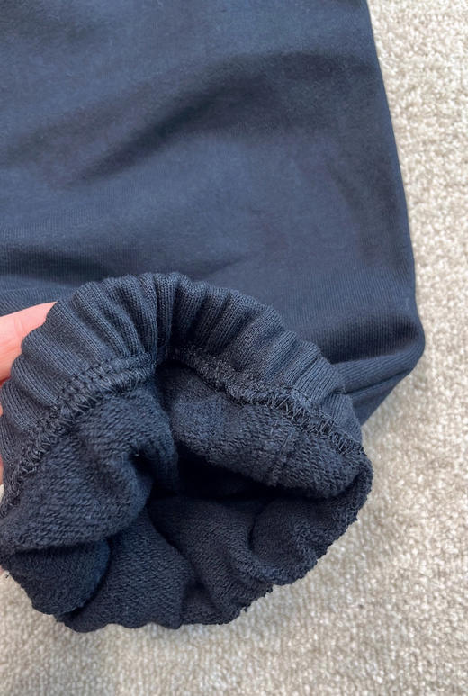 113-6 雪峰 棉质起绒磨毛 温暖舒适 松紧腰休闲男士卫裤 老朱穿L宽松效果 商品图13