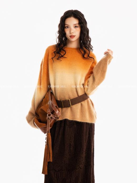 【门店同款】ENJOY冬季“游牧漫寻”渐变套头针织 167594429 商品图1