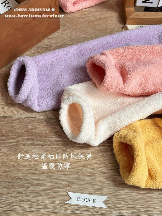 李允珍原版云朵绒拉链款情侣亲子套装儿童双面泡芙绒套装 商品图10