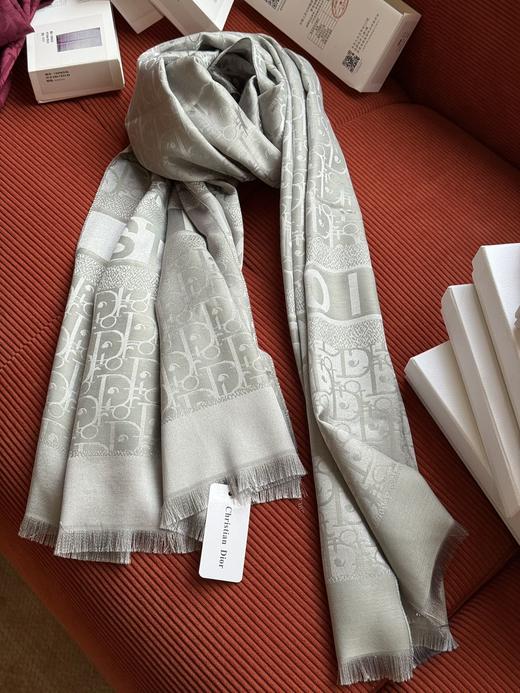 YP39-迪奥经典款蚕丝混纺围巾（JM*MM） 商品图2