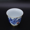 歳合山房俞强款青花釉里红幽谷兰香铃铛杯 商品缩略图2