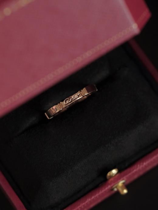 YS03-卡地亚 字母装饰 玫瑰金 戒指男女同款情侣款（XK） 商品图3