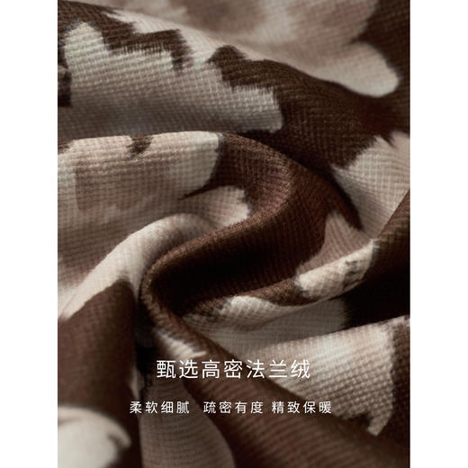 HeyDress绒感印花A摆伞裙 商品图1