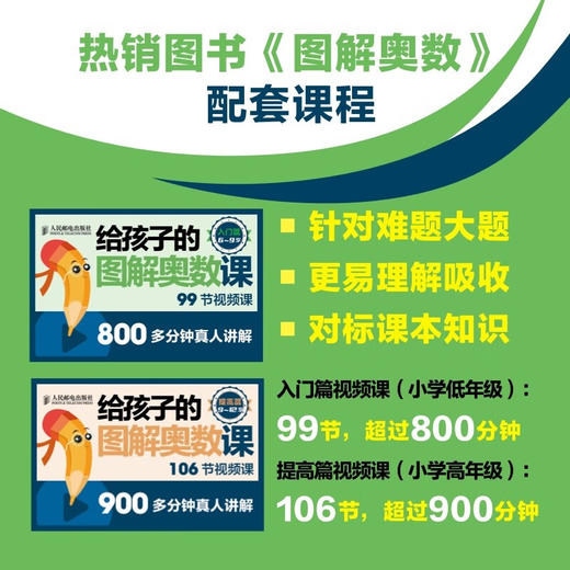 给孩子的图解奥数课（入门篇）（WX） 商品图2