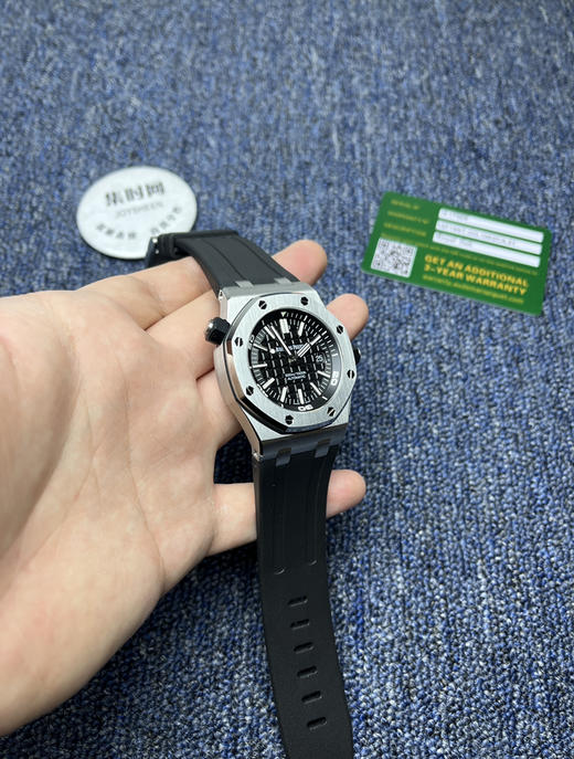 原装订制版！硬货来啦！分分钟让你中毒！世界上zui MAN的男表系列，没有之一，AP爱彼 皇家橡树离岸型，型号15703，出自当代zui伟大的钟表大师（没有之一）尊达之手！ 商品图2