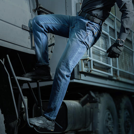 【龙牙上新】直筒龙牙隐之火岩战术防寒直筒牛仔裤 商品图2