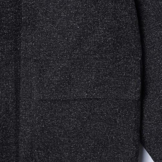 26176SDSA男士秋冬新款痞帅男装美式简约拼皮翻领设计夹克外套复古百搭 商品图2