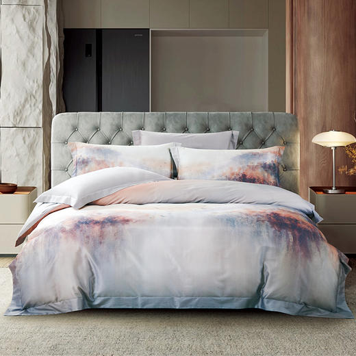 鑫缘 艾棉超柔印花四件套  DMJ8418-20 商品图7