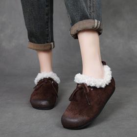 FR 85801雪地靴羊羔毛软底显瘦舒适保暖