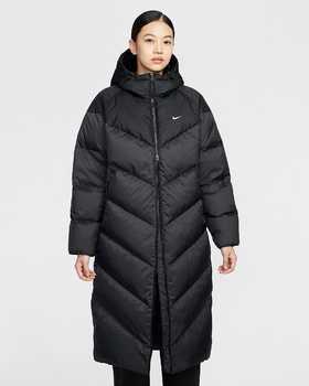Nike 耐克Sportswear Windpuffer Storm-FIT 女子防风拒水宽松连帽羽绒外套HV5237-010