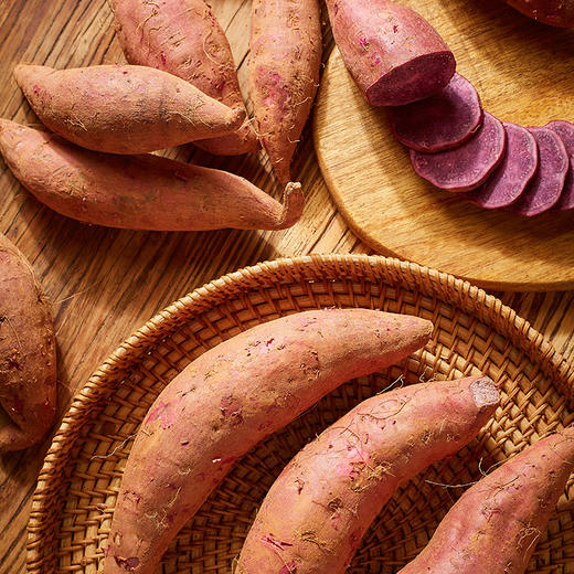 【生鲜】可烤的紫薯 香甜粉糯 整箱发货 软糯绵密 无筋无丝 已糖化甜度高 收到后可直接烤制 云南高原红土地生长 农残检测 商品图5