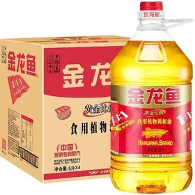 金龙鱼黄金比例食用调和油5L/桶【MJ】