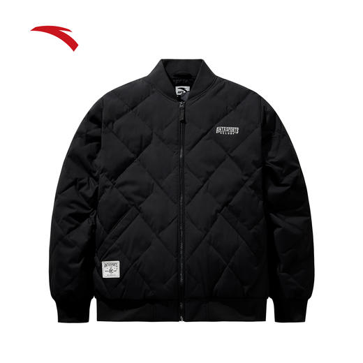 安踏短款羽绒服男士冬季防泼水棒球领夹克鸭绒保暖外套152548917 商品图2