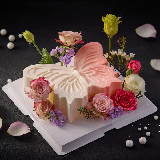 蝴蝶慕斯【动物奶油生日蛋糕W】 商品图2