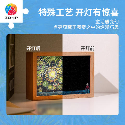 160片 灯光画拼图【S】 QA1002 忽远忽近系列-此刻，同一场烟火 商品图1