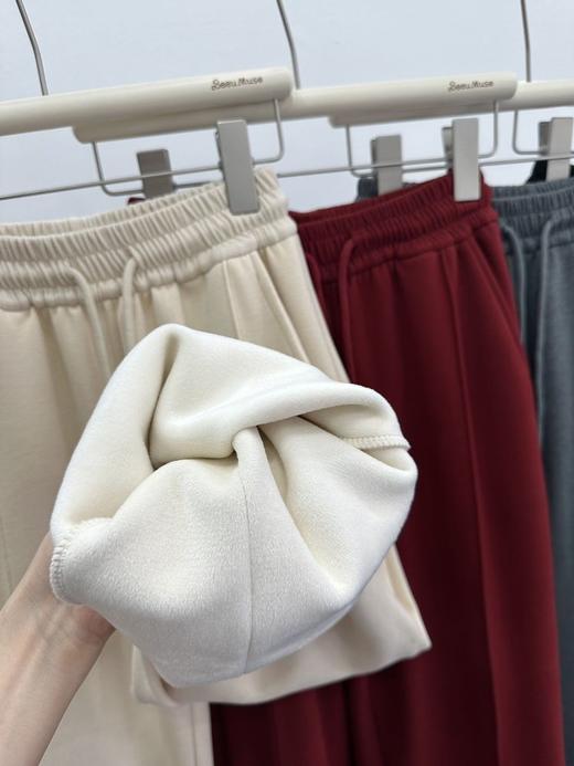 优选丨Beau Muse羊毛蚕丝窄版阔腿裤 商品图5