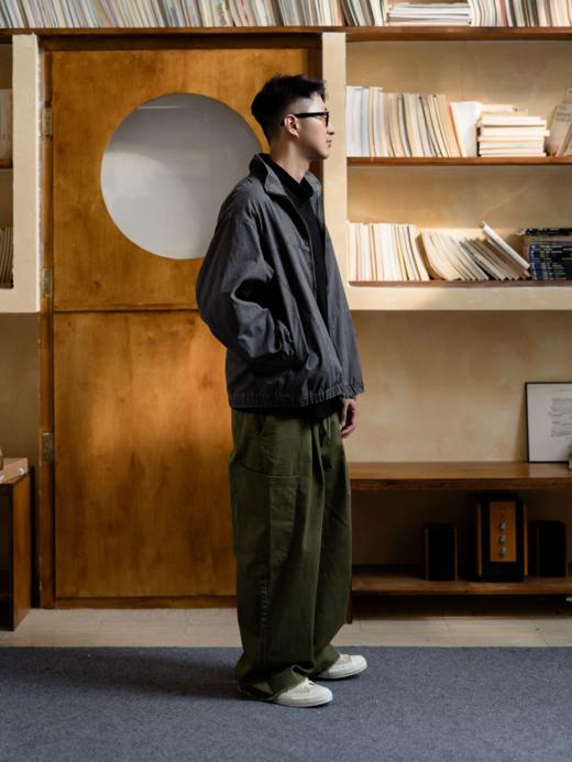 GYOZA PASTA/GP25AW-C050/水洗做旧破坏流苏工装口袋弯刀裤 商品图1