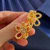 YS06-梵克雅宝 花卉设计18K金耳环（XK） 商品缩略图1