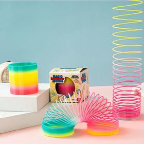 【童年乐趣❗️创新益智】迷你彩虹圈幼儿园小学生奖魔力叠叠圈益智礼物玩具摆摊怀旧。ja